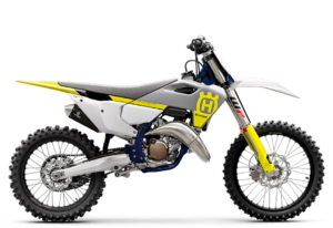 Husqvarna TC 250 Enduro-Motorrad in modernem Design, ideal für Offroad-Abenteuer und erhältlich bei GST-Berlin GmbH.