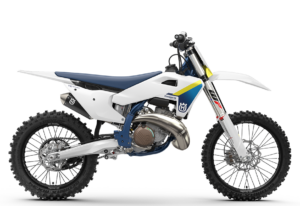 Das Bild zeigt ein modernes Husqvarna Motorrad, optimal für Offroad-Abenteuer, mit einem schlanken Design und leistungsstarkem Motor.